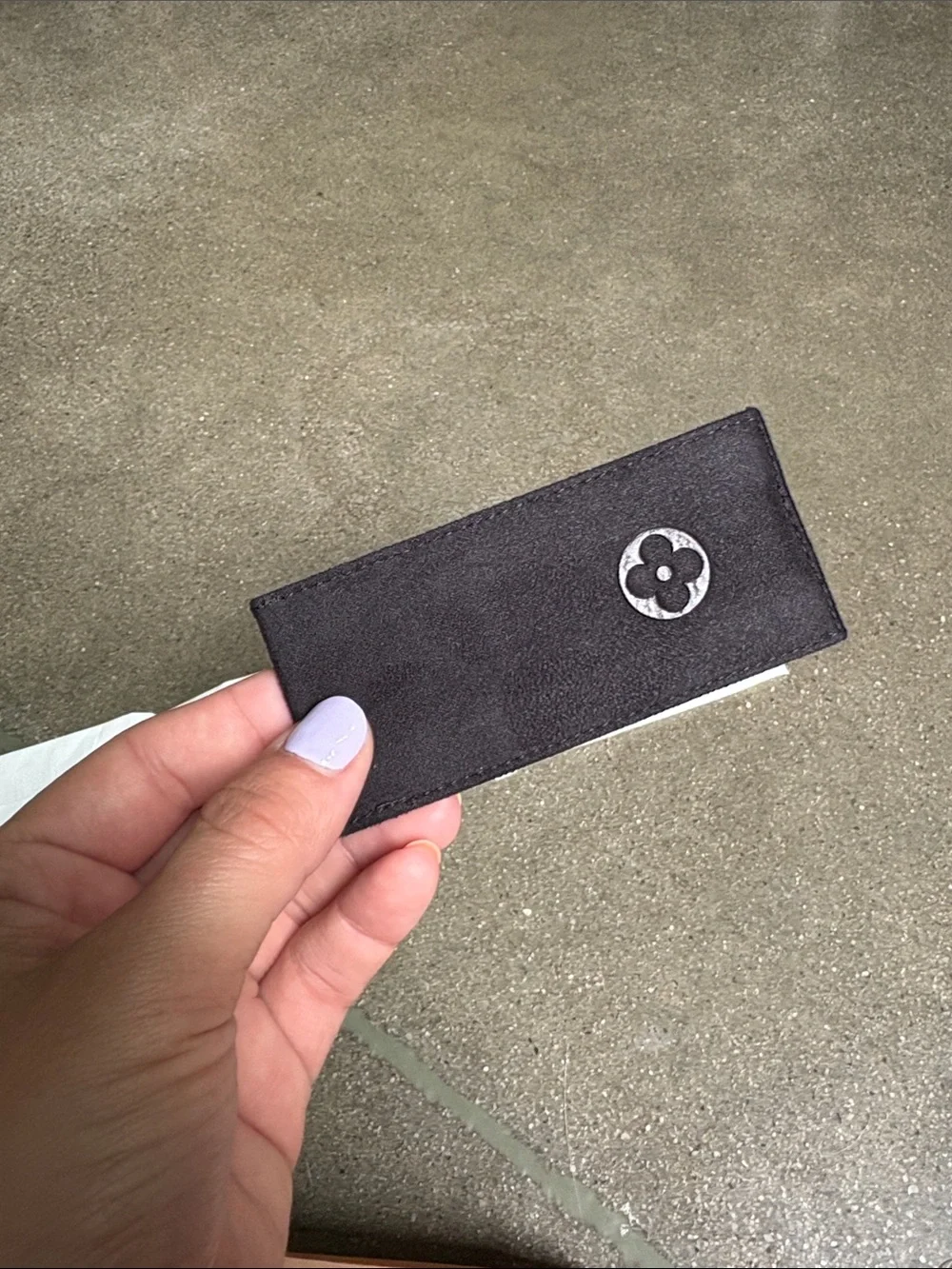 Authentic Louis Vuitton Black Lipstick Case with Logo - Picture 4 of 5